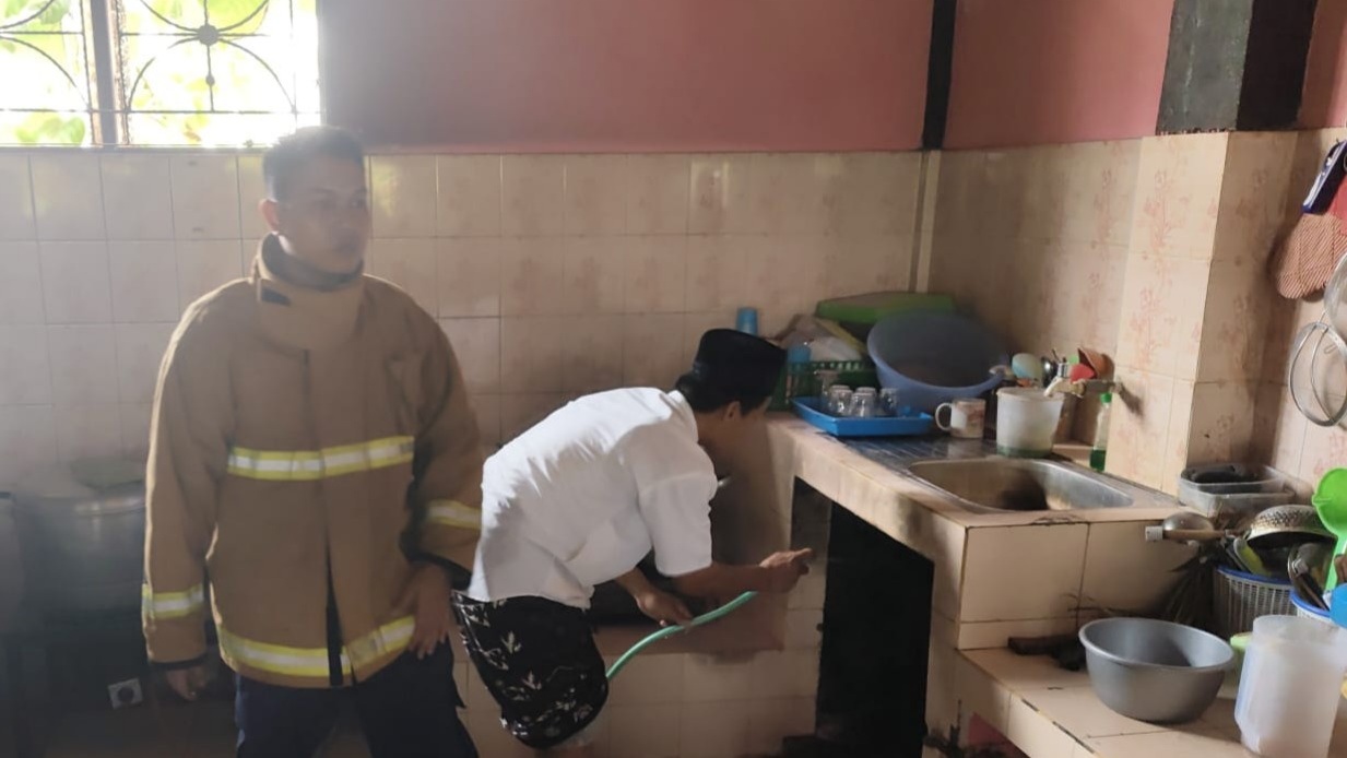 Dapur SDIT Salsabila Purworejo Terbakar, Diduga Akibat Kebocoran Tabung Gas