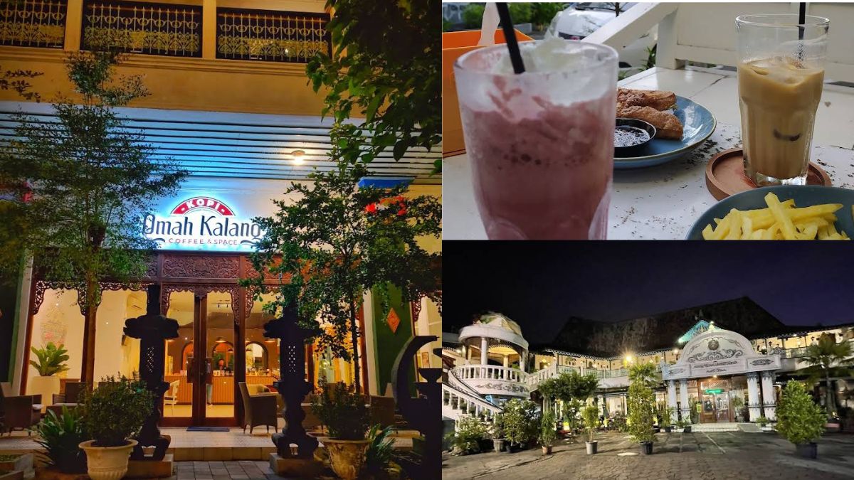 Omah Kalang Caffe, Kafe Estetik Yogyakarta yang Tawarkan Sensasi Ngopi Ala Keraton