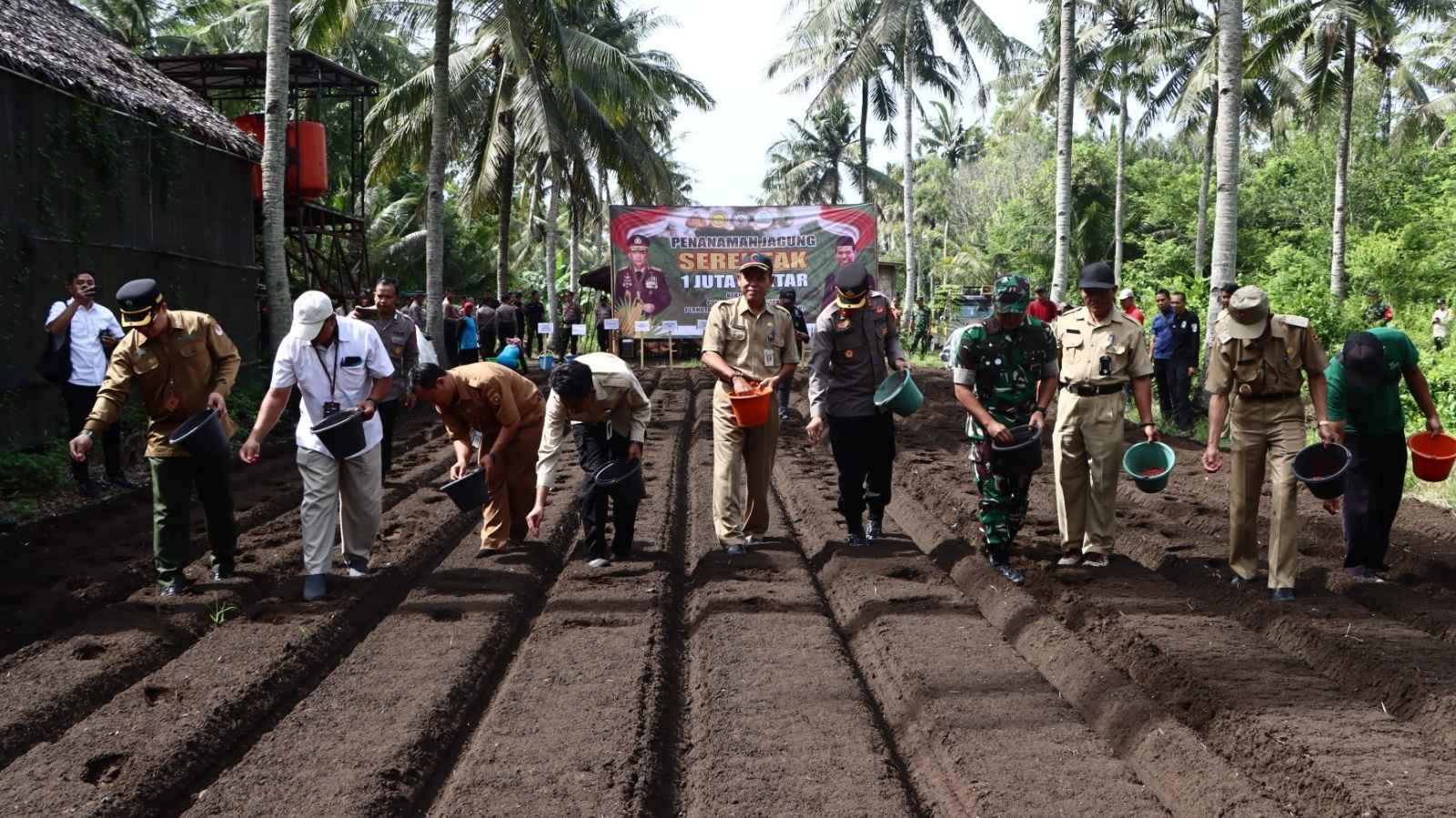 Polres Purworejo Tanam 1 Juta Hektar untuk Ketahanan Pangan, Dorong Sinergi Antar Sektor