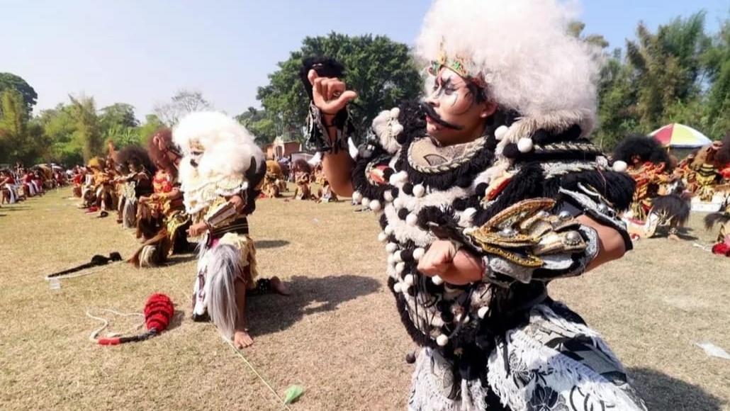Ratusan Seniman Temanggung Gelar Flashmob Jaran Kepang untuk Dukung Warisan Budaya Indonesia