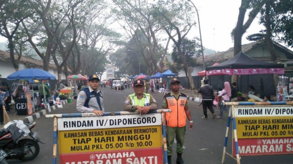 Habiskan Hari Minggu di Car Free Day Rindam IV Diponegoro, Dijamin Puas!