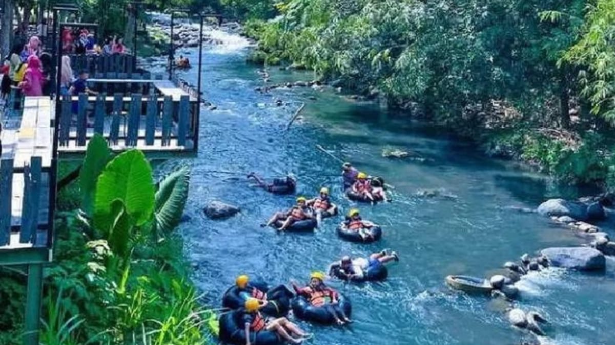 Liburan Asik Dengan Konsep Susur Sungai Di New Rivermoon Klaten!