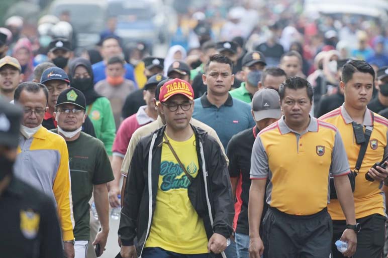 Tak Ada Firasat, Siswa SMK Ini Raih Hadiah Motor Gelaran Jalan Sehat HUT Bhayangkara ke-76 di Temanggung