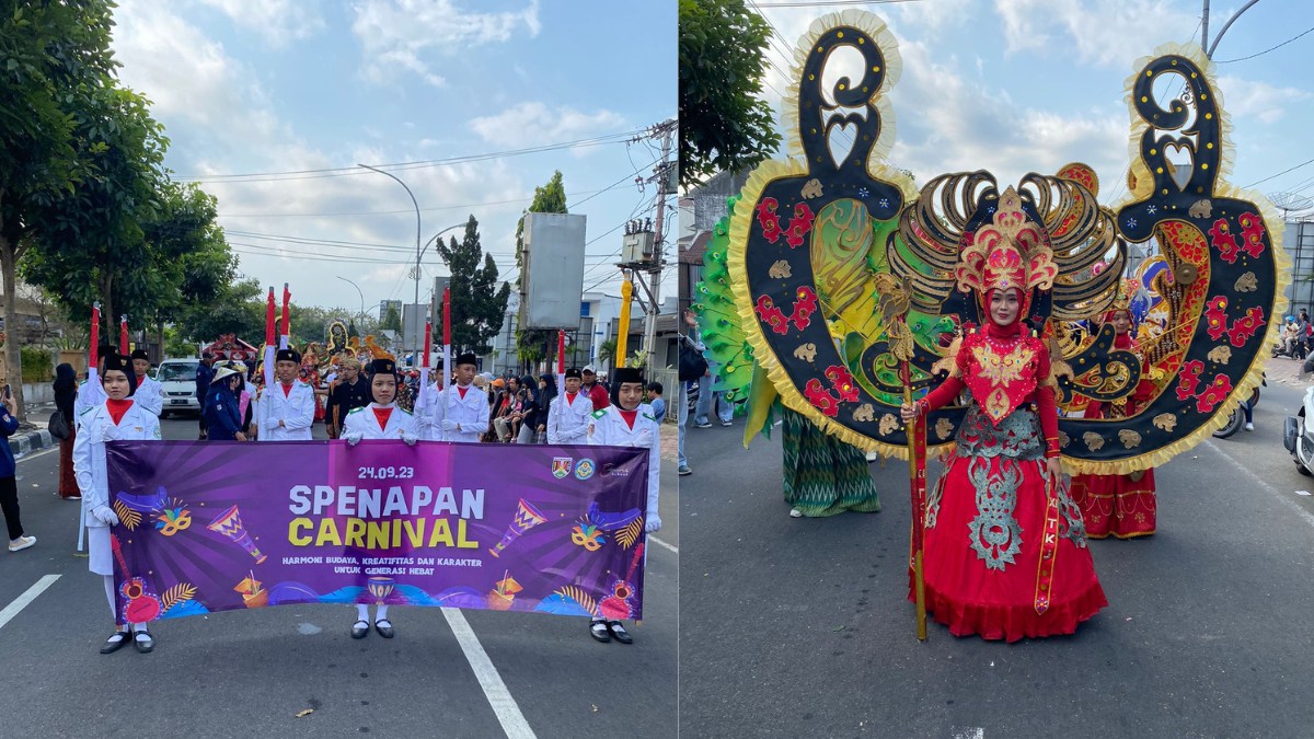 HEBAT! SMP Negeri 8 Magelang Raih Juara 1 Magelang Ethno Carnival