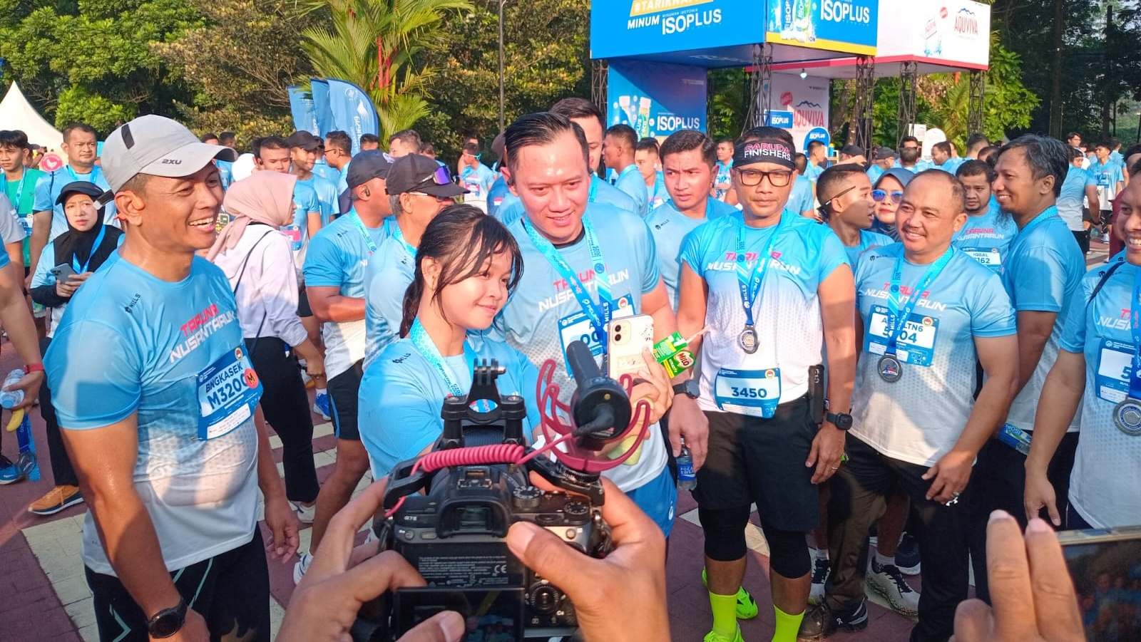 Ikut TarunanusantaRun, AHY Ajak Bangun Sinergi Lewat Kebersamaan di Magelang