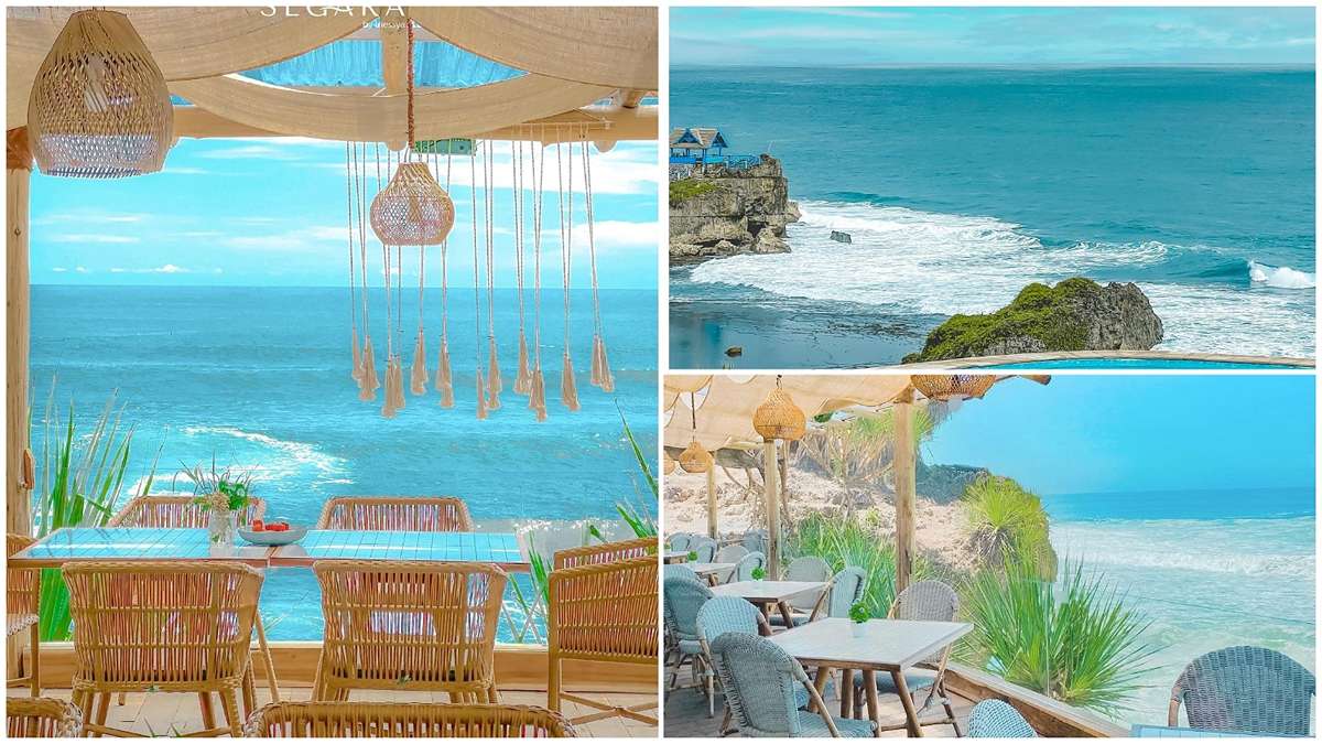 Bukan di Bali Cafe di Pinggir Pantai Gunung Kidul Jadi Pilihan Tepat Buat Kongkow dan Healing Sambil Menikmati