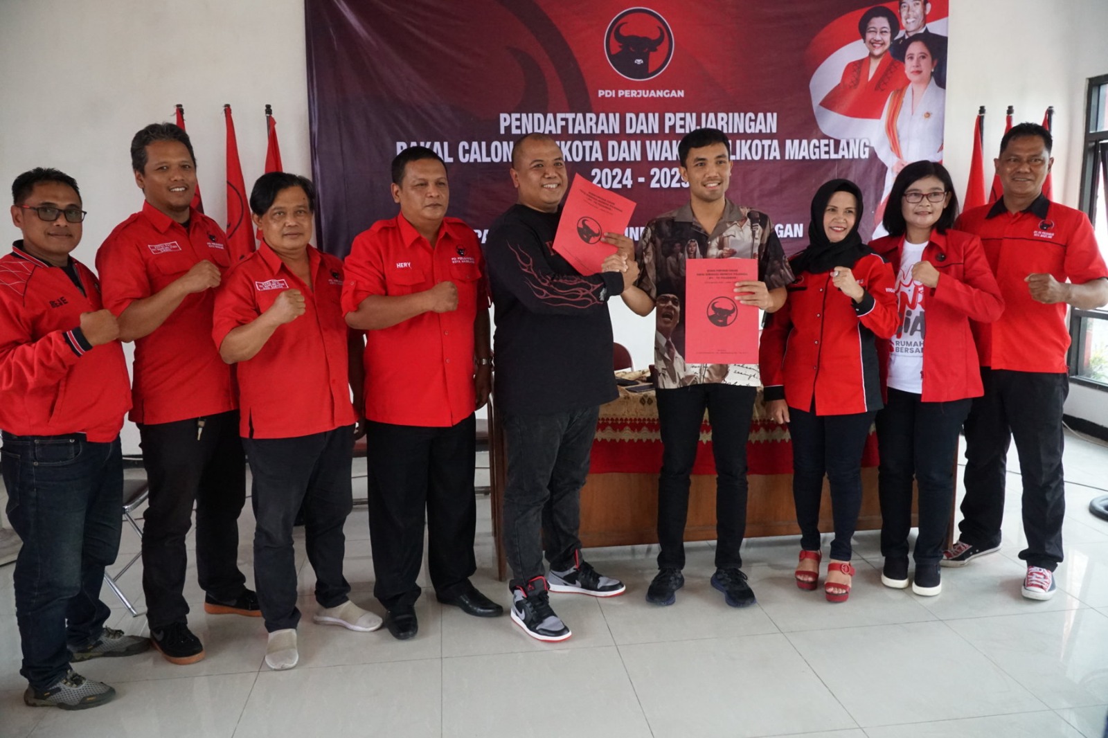 Evin dan Narisqa Duet Anggota DPRD Kota Magelang Terpilih, Warnai Bursa Penjaringan PDIP