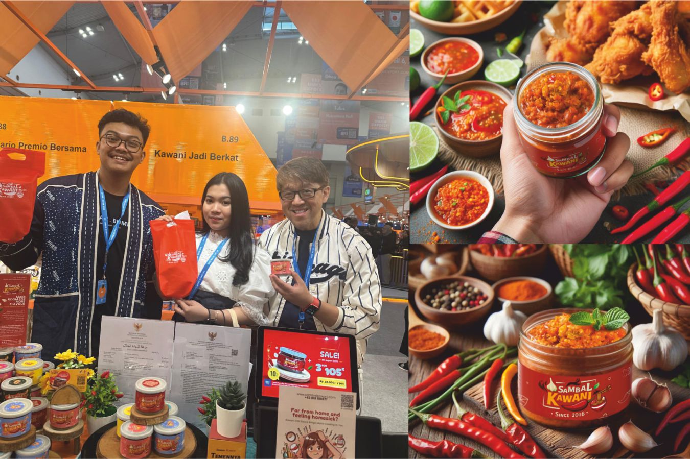 Rumah BUMN Jadi Jembatan UMKM Lokal Promosikan Sambal Cita Rasa Khas Indonesia ke Mancanegara