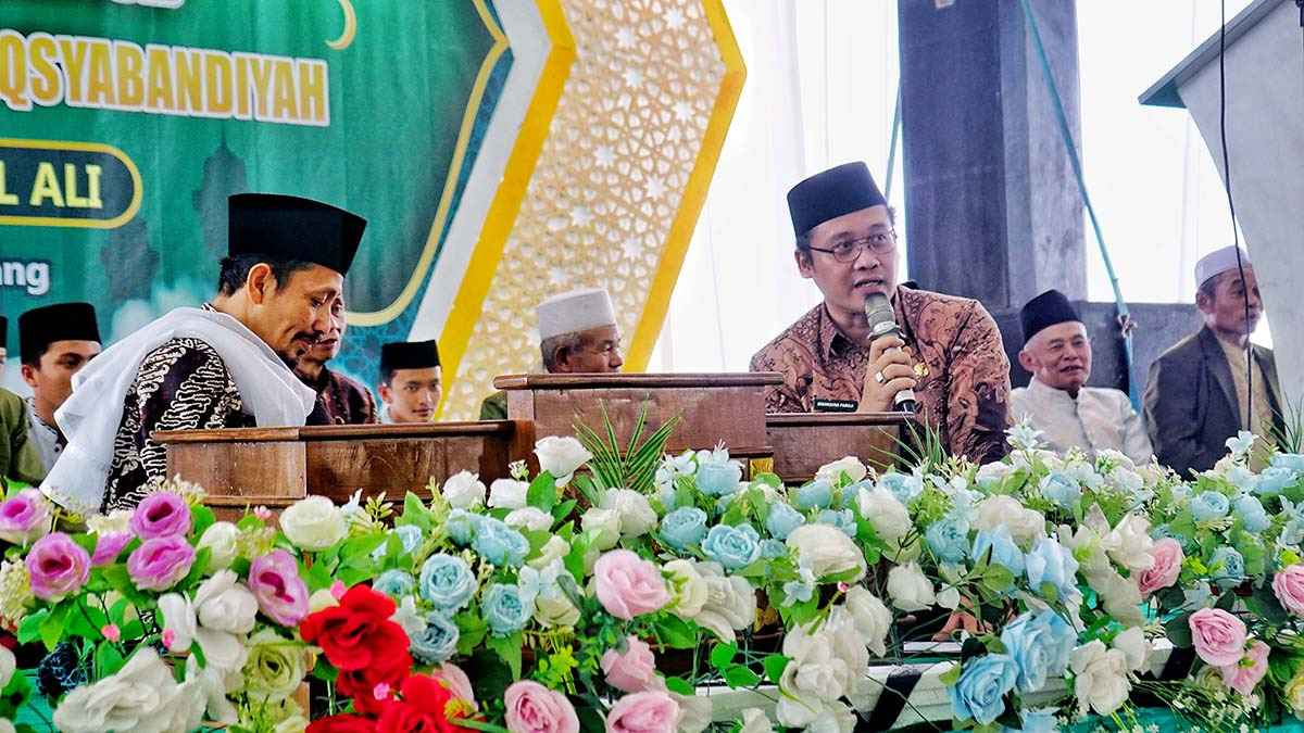 Suasana Hangat, Halal Bihalal Ahlith Thoriqoh di Pondok Pesantren Nurul Ali Secang Magelang