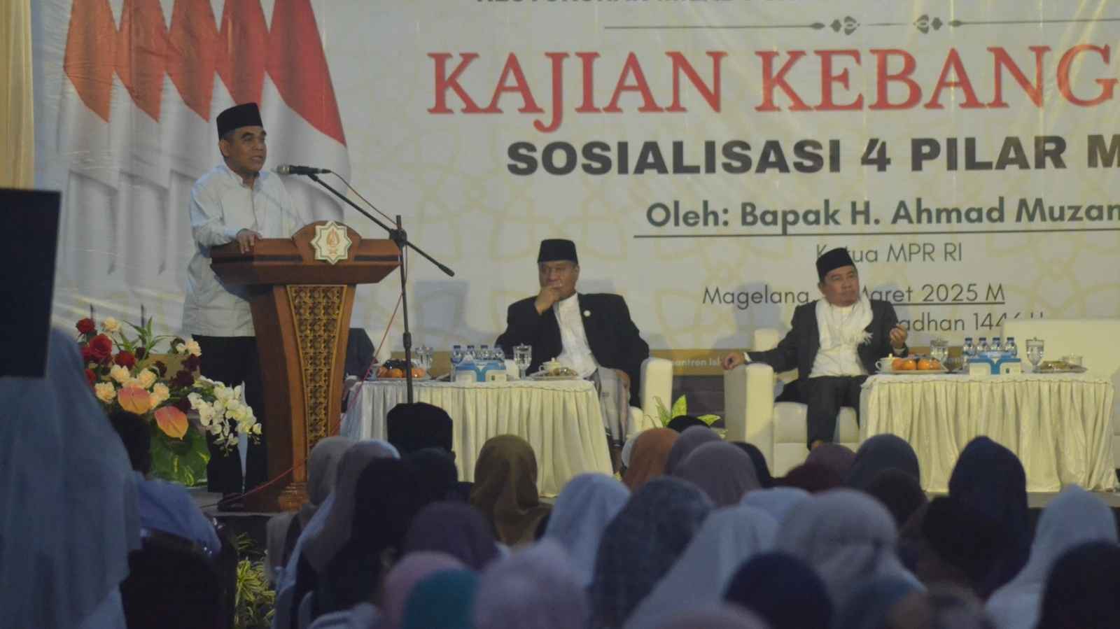 Ketua MPR Ahmad Muzani Hadiri Momentum Milad Ponpes Al Iman Muntilan
