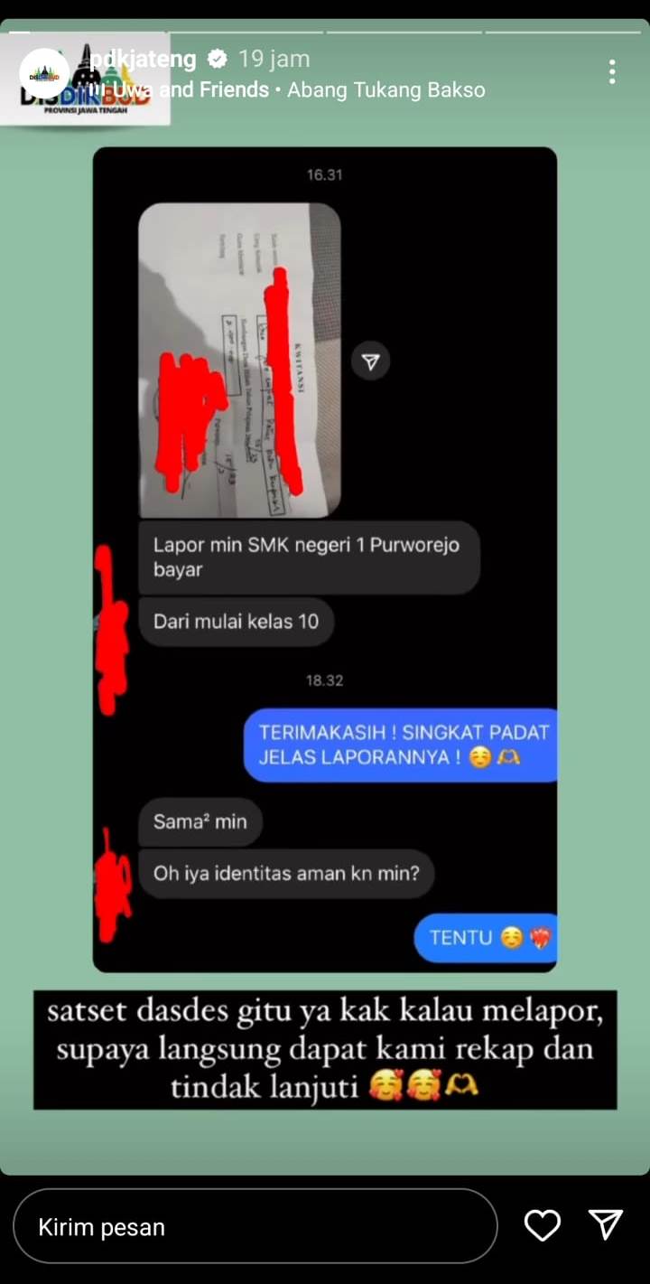 Dugaan Pungutan Sekolah di Purworejo Viral, Ini Kata Pihak Sekolah