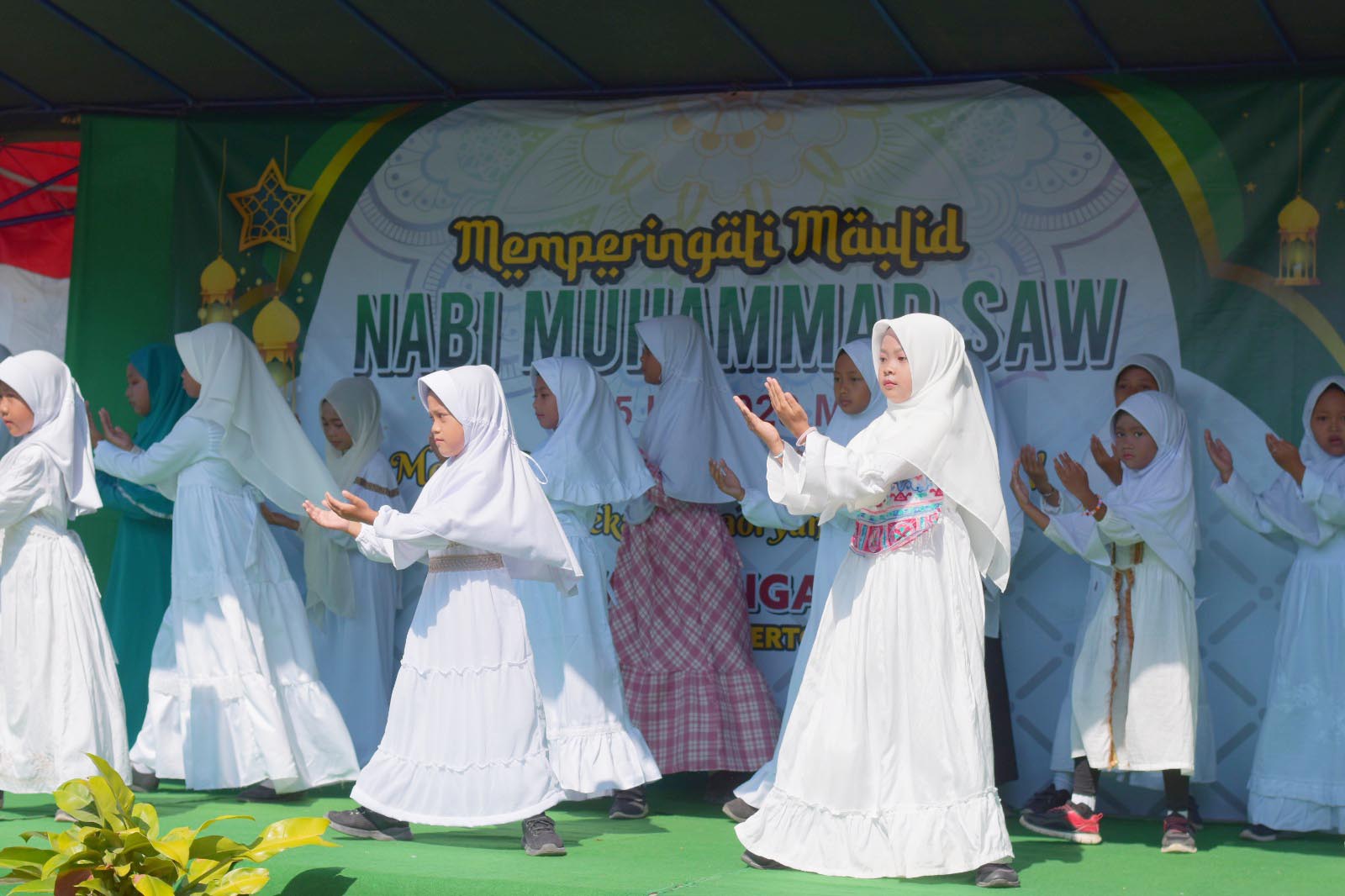 Peringatan Maulid Nabi SDN Tanjunganom Magelang Wujud Implementasi dan Karakter P5