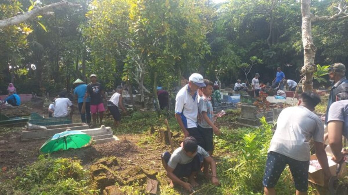 Menyambut Bulan Ramadhan, Tradisi Gombrang Jadi Kegiatan Rutin Masyarakat Kebumen 