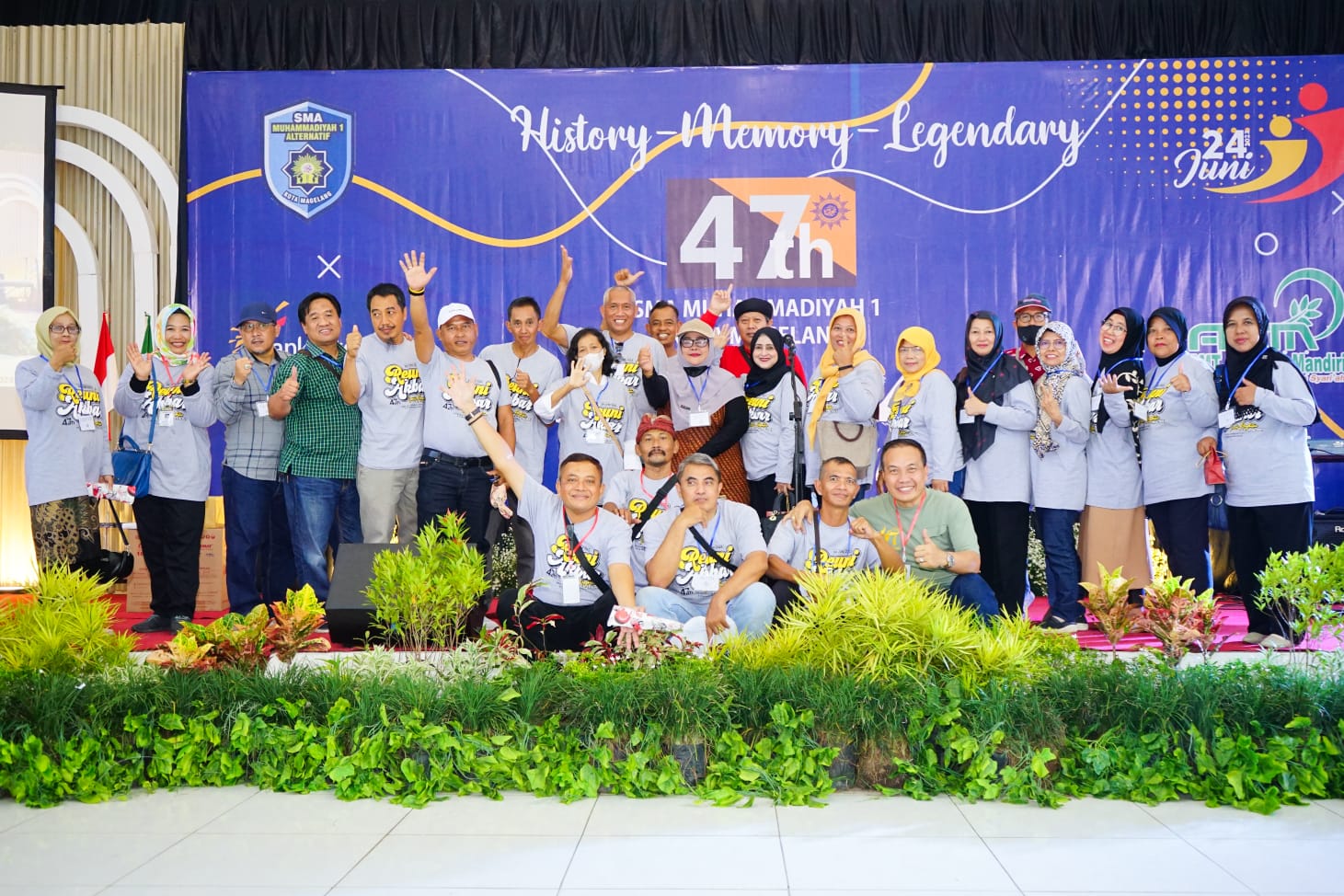 700 Alumni SMA Muhammadiyah 1 Magelang Hadir dalam Reuni Akbar 47 Tahun