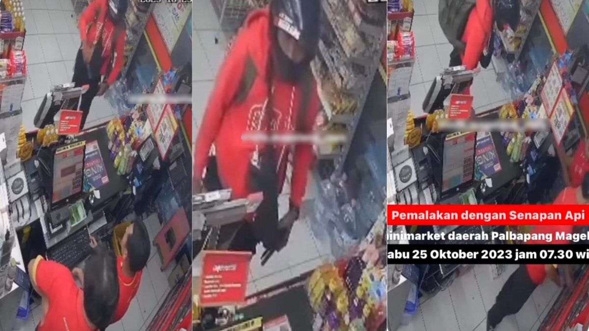 Demi Sebatang Coklat Pria di Magelang Keluarkan Benda Mirip Pistol di Sebuah Minimarket