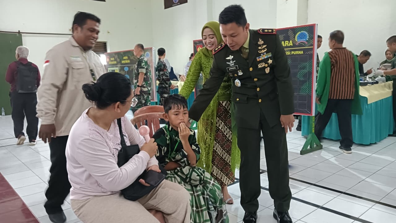 Khitan Ceria Warnai Hari Juang TNI AD Kodim 0705/Magelang