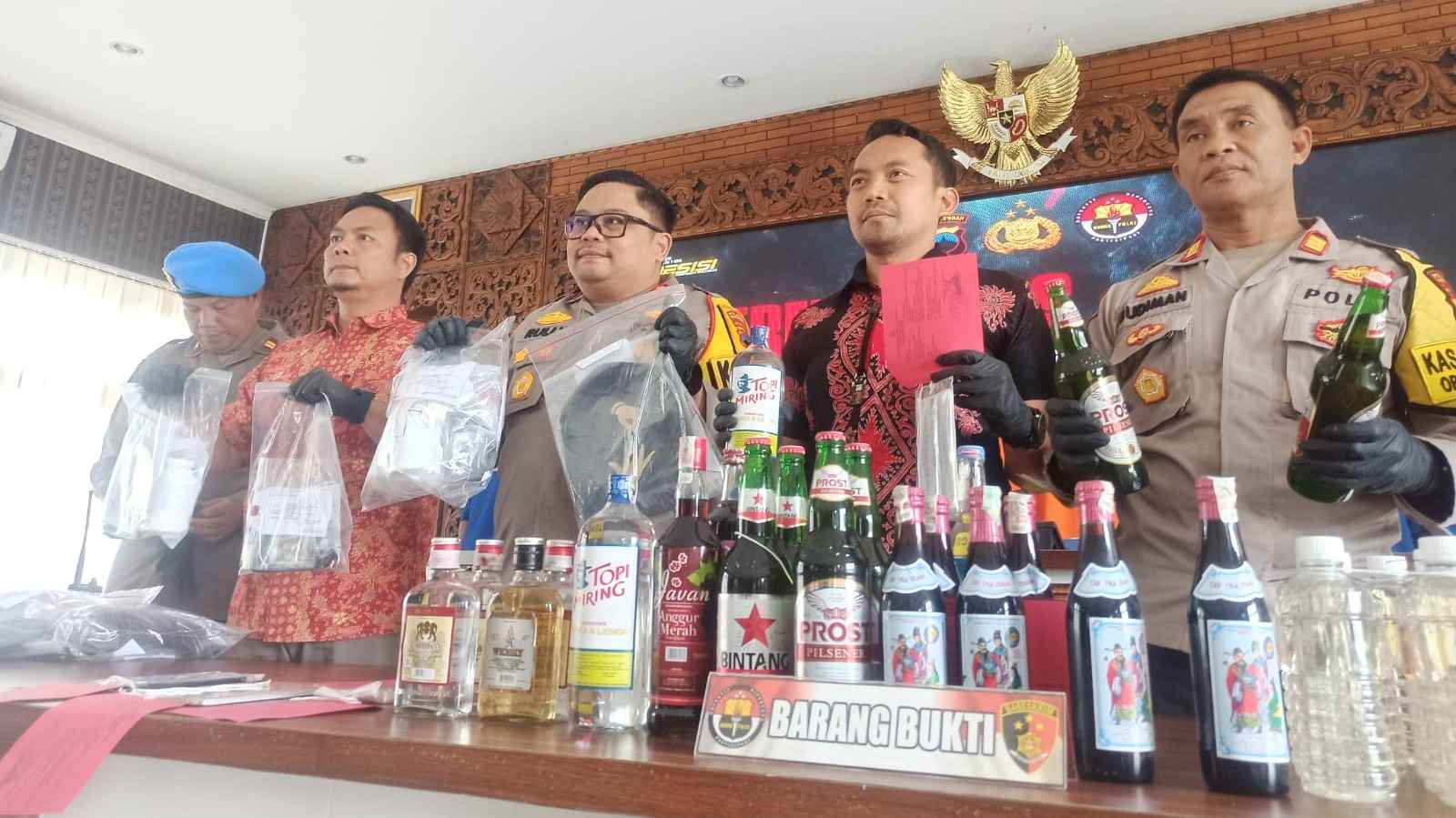 Polres Temanggung Ungkap 99 Kasus, 101 Tersangka Diamankan