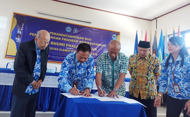 Gandeng Unisri Surakarta, SMK Bhumi Phala Temanggung Cetak Jiwa Wirausaha Siswa