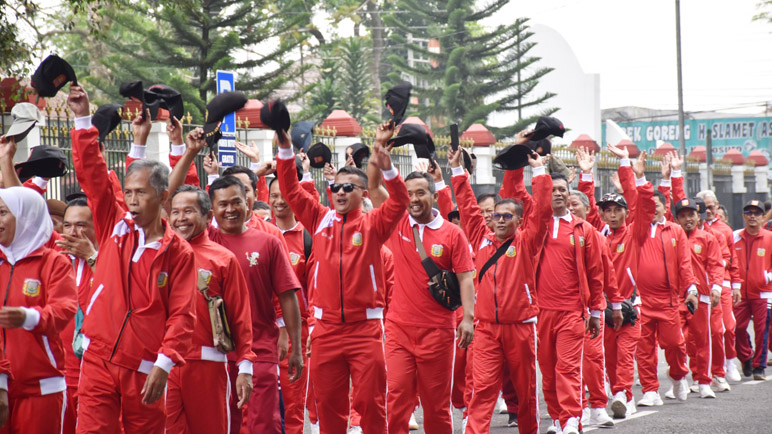 1.550 Atlet Bersaing dalam Porkab Wonosobo