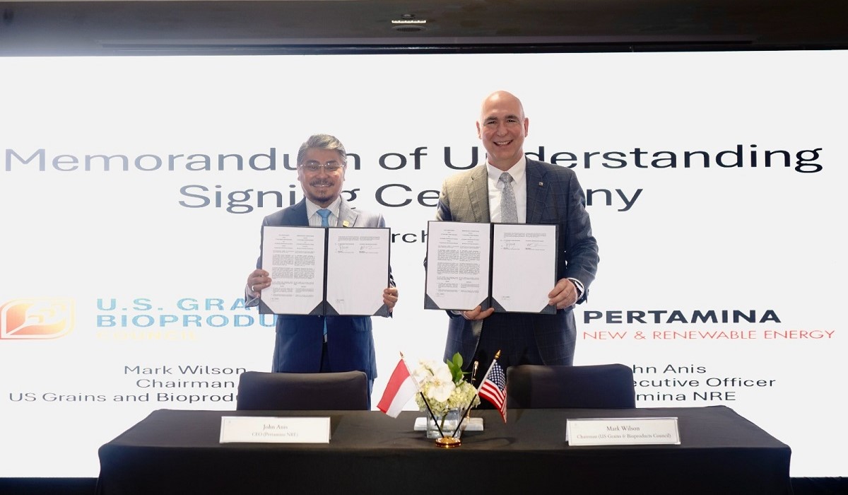 Pertamina NRE dan US Grains & BioProducts Council Perkuat Kolaborasi Knowledge Exchange Pengembangan Bioetanol