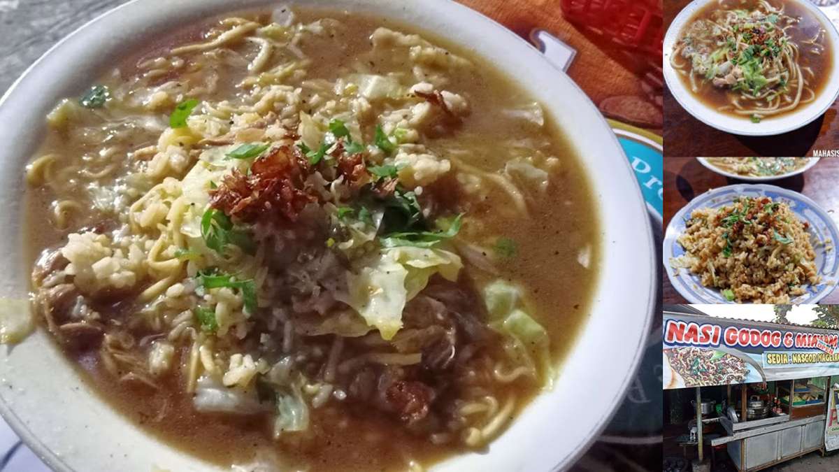 Dinginnya Hujan di Magelang Cocok Buat Kulineran Nasi Godog & Bakmi Pak Naryo Rindam Cita Rasa Legendaris
