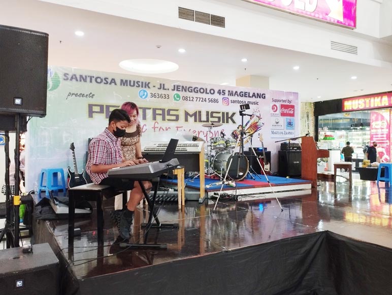 Santosa Musik Kembangkan Bakat dan Percaya Diri Musisi Muda