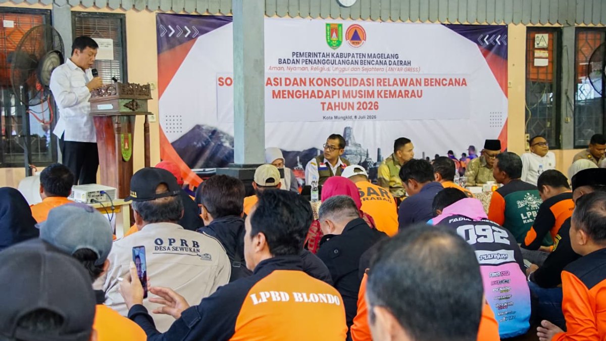 Antisipasi El Nino, Pemkab Magelang Siagakan 150 Relawan Hadapi Kemarau Panjang