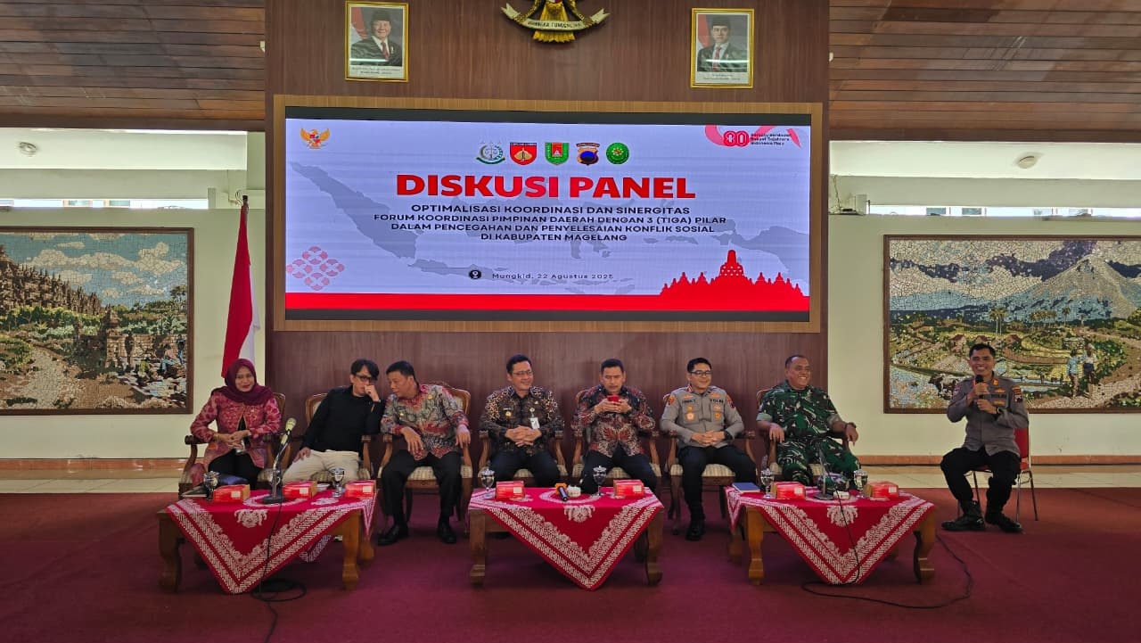 Bupati Magelang Tegaskan Pentingnya Deteksi Dini Potensi Konflik