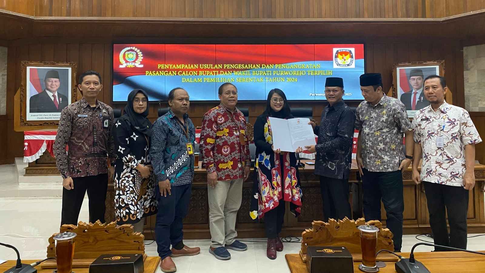 KPU Sampaikan Usulan Pengesahan Paslon Bupati dan Wakil Bupati Terpilih, DPRD Segera Jadwalkan Rapat Paripurna