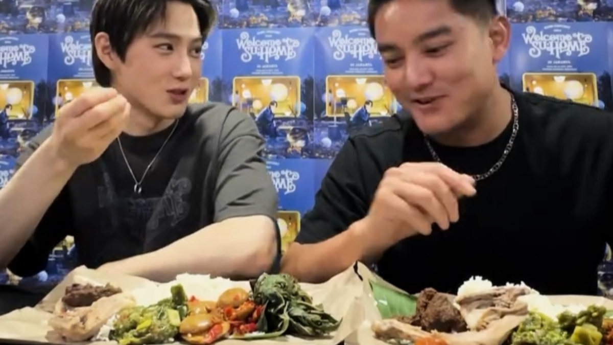 Sambil Makan Nasi Padang, Suho EXO Beberkan Rencana Tur Solonya Disejumlah Negara!