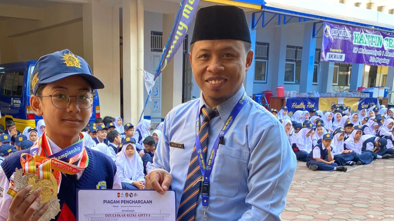 Jago Beladiri! Siswa SMP Mutual Kota Magelang Borong Medali Tingkat Nasional