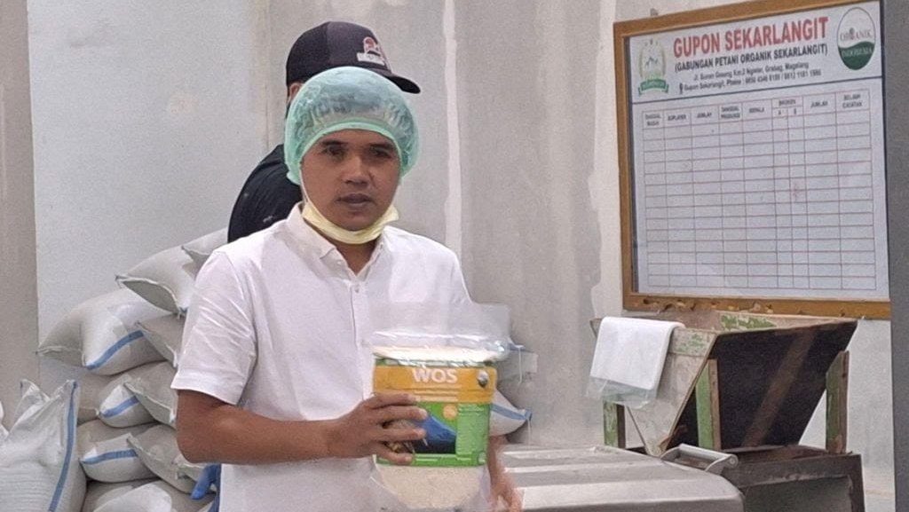 Tingkatkan Produksi Beras Organik, Gupon Sekar Langit Grabag Terapkan Digital Farming