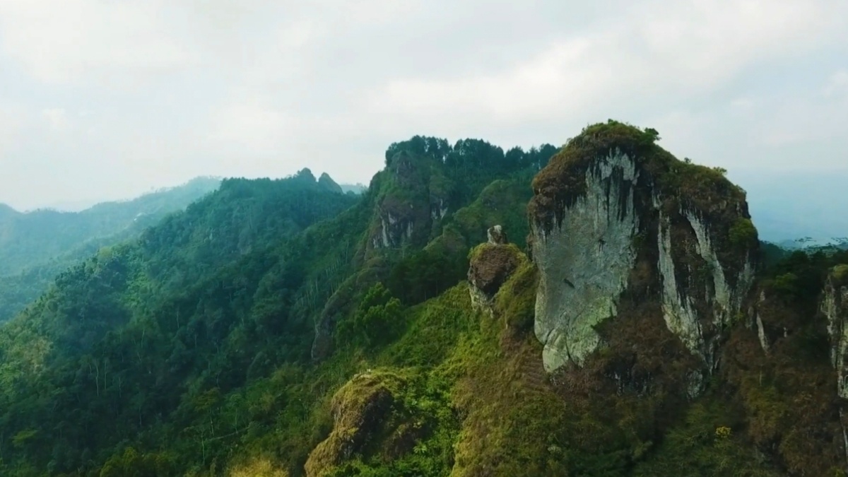 Belum Banyak yang Tahu ! Bukit Trajumas via Kalirejo Salaman Jadi Jalur Pendakian di Bukit Menoreh