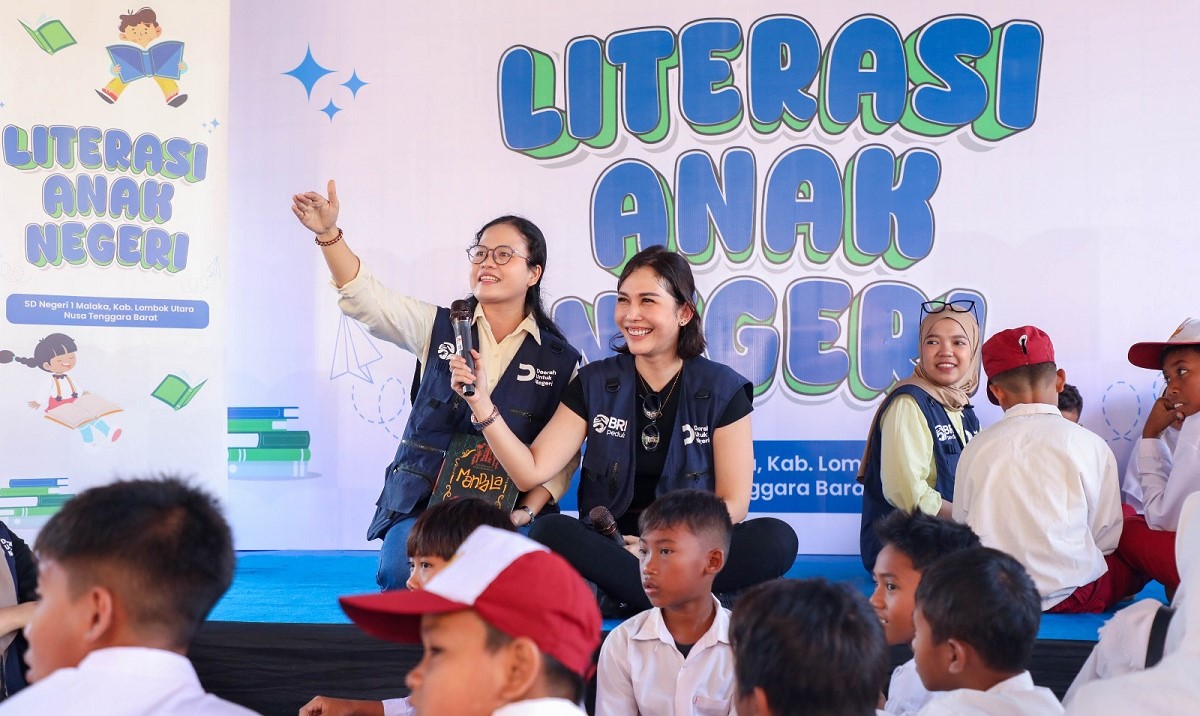 BRI Peduli Gaungkan Semangat Kemerdekaan Melalui Program Literasi Anak Negeri 