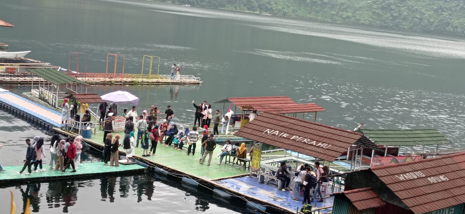 Telaga Menjer Wonosobo Miliki 2 Perahu Getek Tambahan