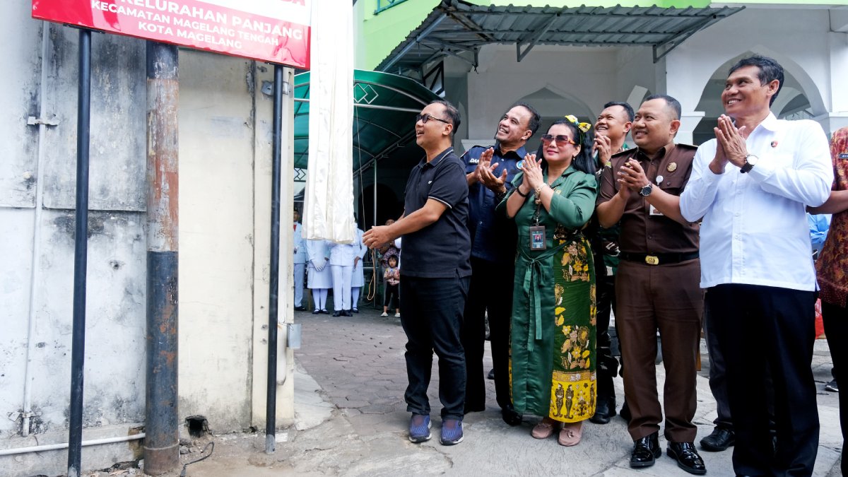 Kampung Bogeman dan Juritan Kota Magelang Dicanangkan Jadi Kampung Bebas Narkoba