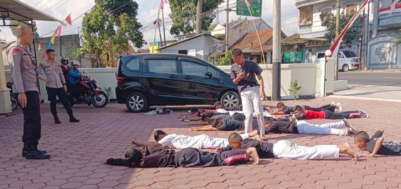 Nekat Nge-BM Truk, Polisi Amankan 12 Pelajar Di Wonosobo