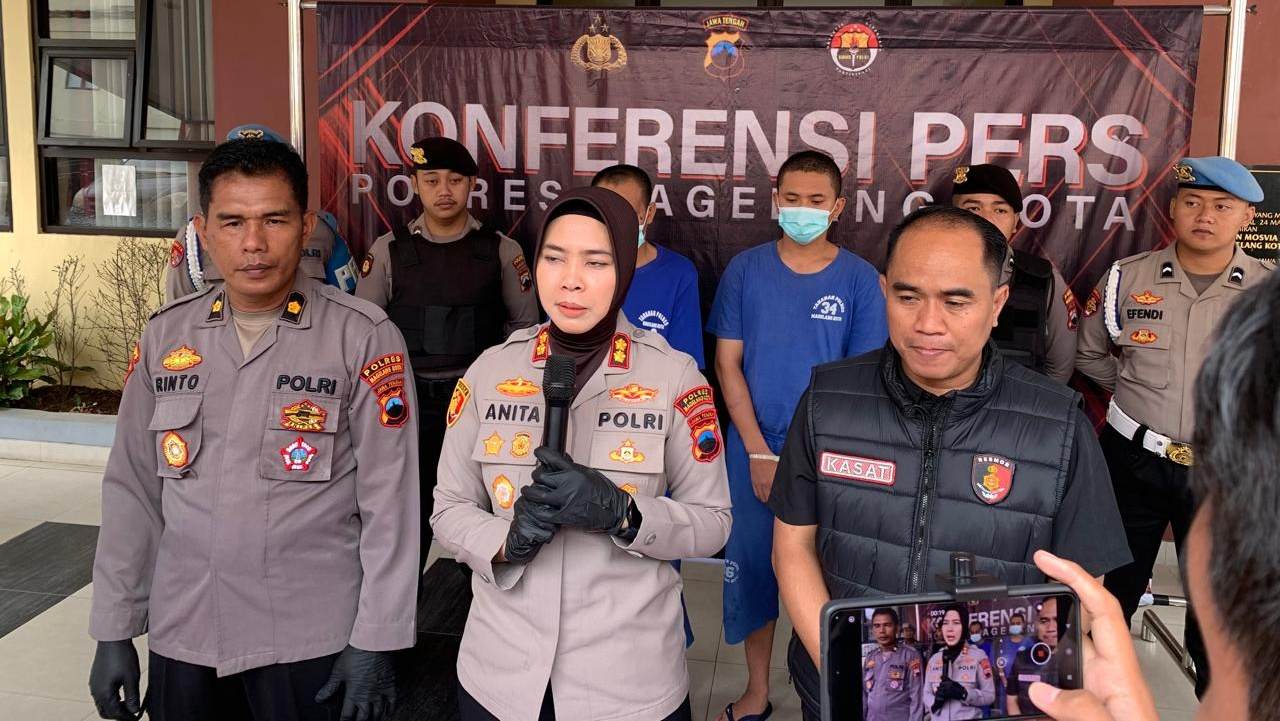 Tilep Dana Talangan Koperasi Rp550 Juta, Dua Pria Ditahan Polres Magelang Kota