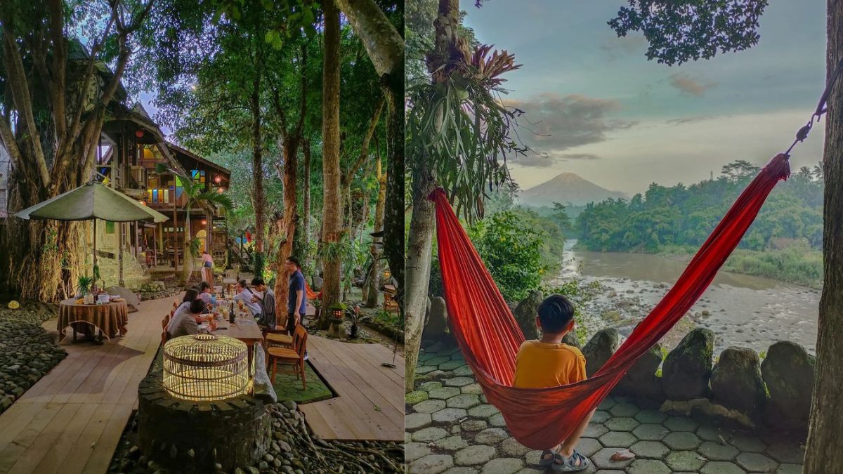 Mencoba Nuansa Kafe Elo Progo Art House yang Punya Vibes Negeri Dongeng di Magelang