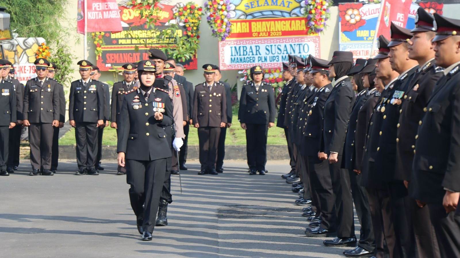 Hari Bhayangkara ke-79, Polres Magelang Kota Teguhkan Pelayanan Prima