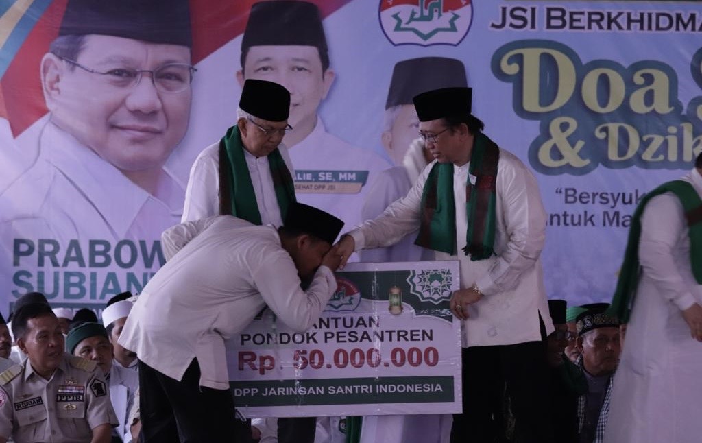 Pesan Prabowo ke JSI : Jaga Kerukunan! Biarkan Saja Kalau Ada yang Memfitnah