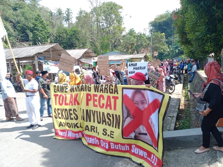 Pasca Pencopotan, Mantan Sekdes AS Adukan Sejumlah Pihak ke Polisi