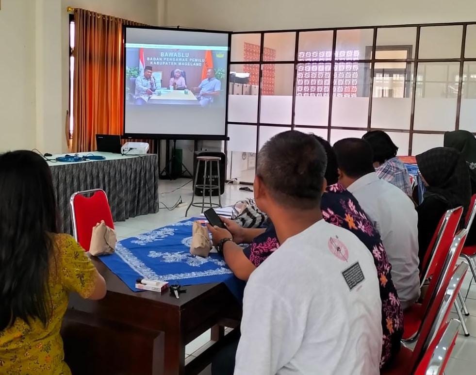 Tahun Lalu, Bawaslu Kabupaten Magelang Lakukan 964 Upaya Cegah Potensi Pelanggaran