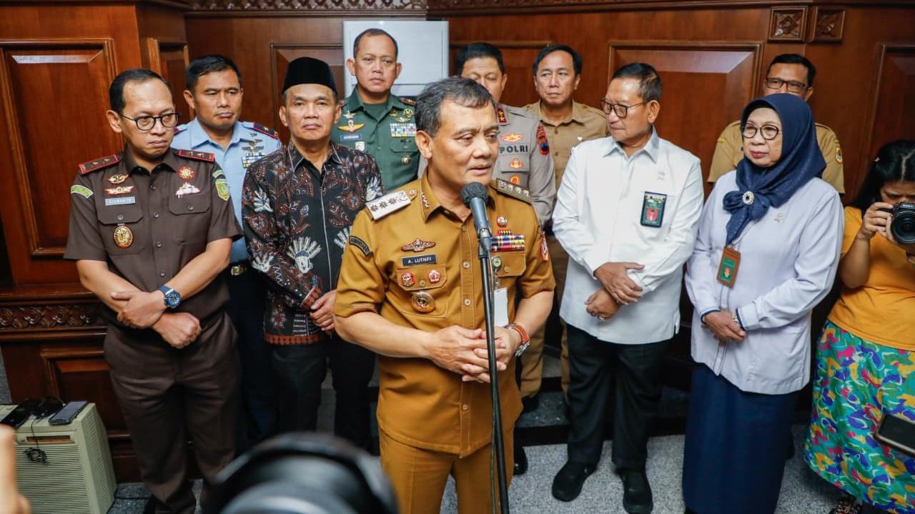 Ahmad Luthfi Pastikan Kepala Daerah se-Jawa Tengah Siap Siaga Bencana Selama Nataru