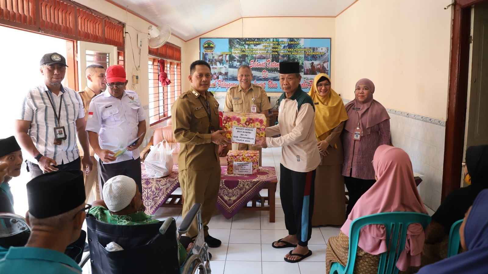 Sambut HUT ke-54, Korpri Purworejo Gelar Aksi Sosial ke Panti Asuhan dan Panti Wredha