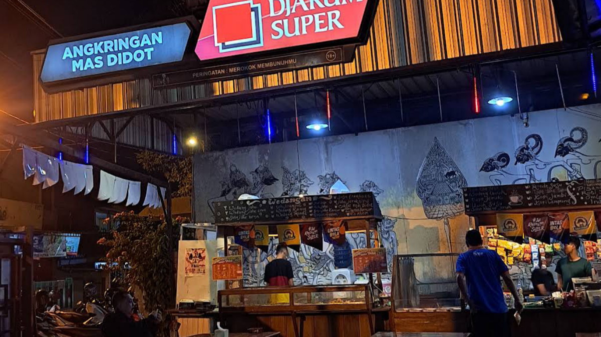 Angkringan Mas Didot, Tempat Nongki Murah dan Kekinian di Kota Magelang yang Buka Sampai Tengah Malam