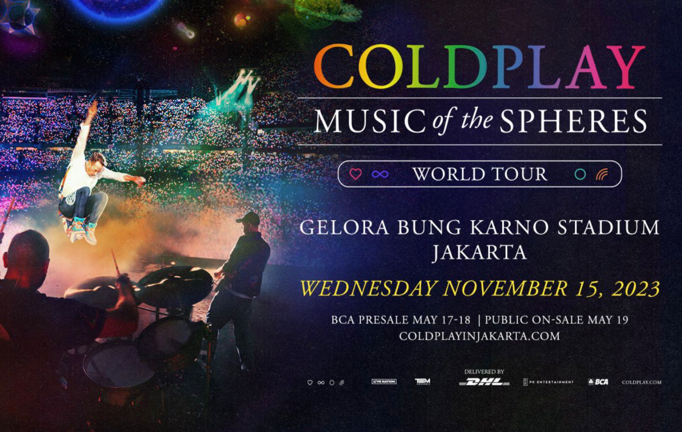 Coldplay Konser di Jakarta November 2023, Begini Tips Dapat War Tiket