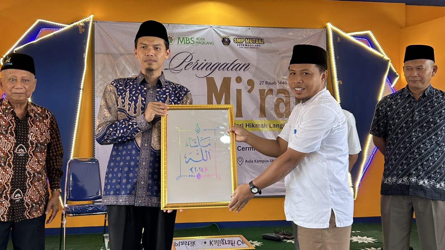 Kreasi Menarik SMP Mutual Kota Magelang Peringati Isra Miraj