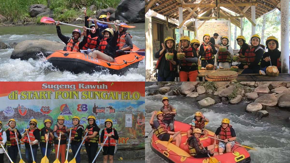 Akhir Pekan Seru di Magelang Menaklukkan Jeram Sungai Elo wisata Menantang Adrenalin & Keindahan Alamnya