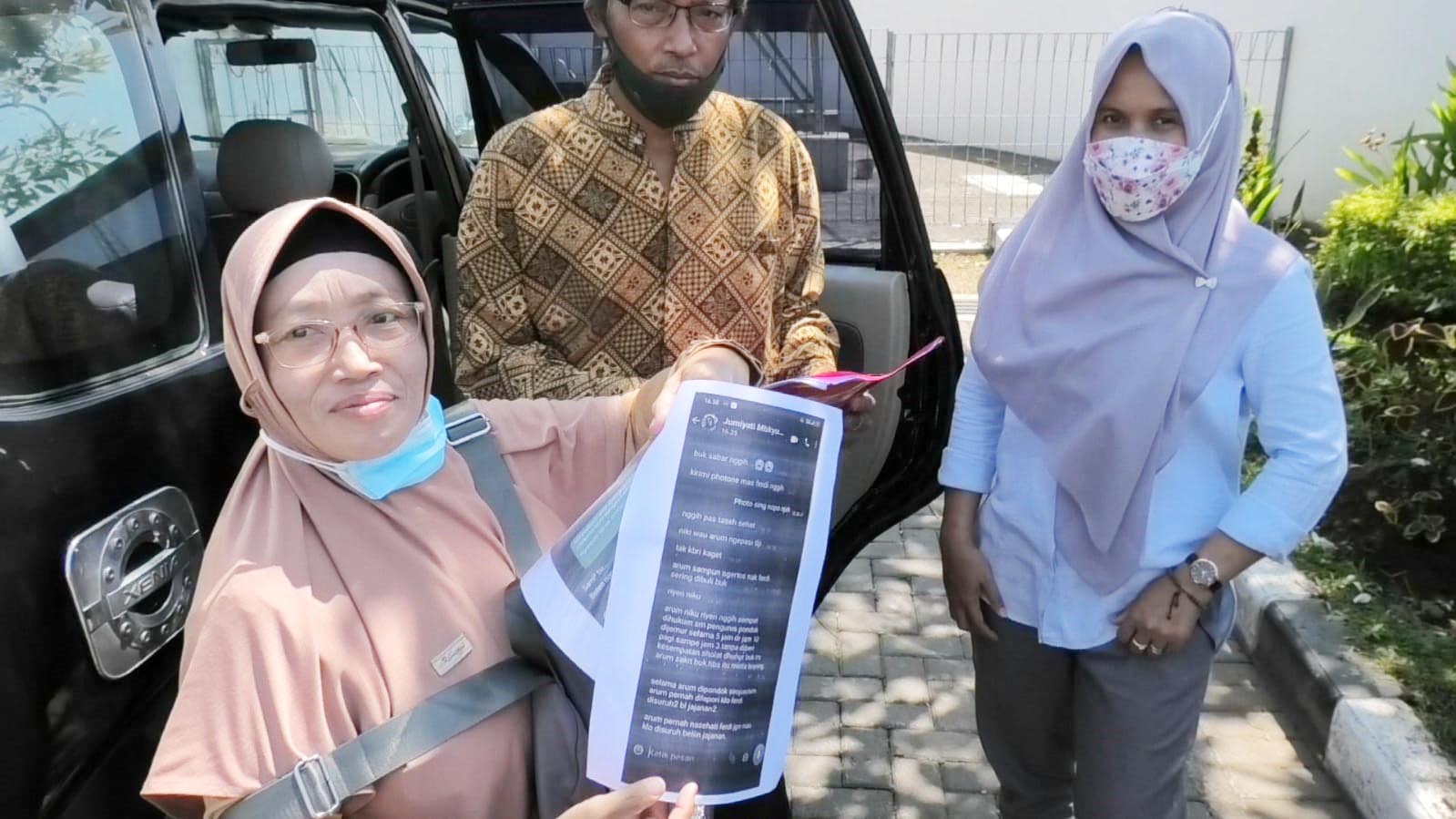 Keluarga Santri Korban Kekerasan Yang Terjadi di Temanggung Tuntut Keadilan